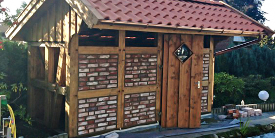 Fachwerk Gartenhaus